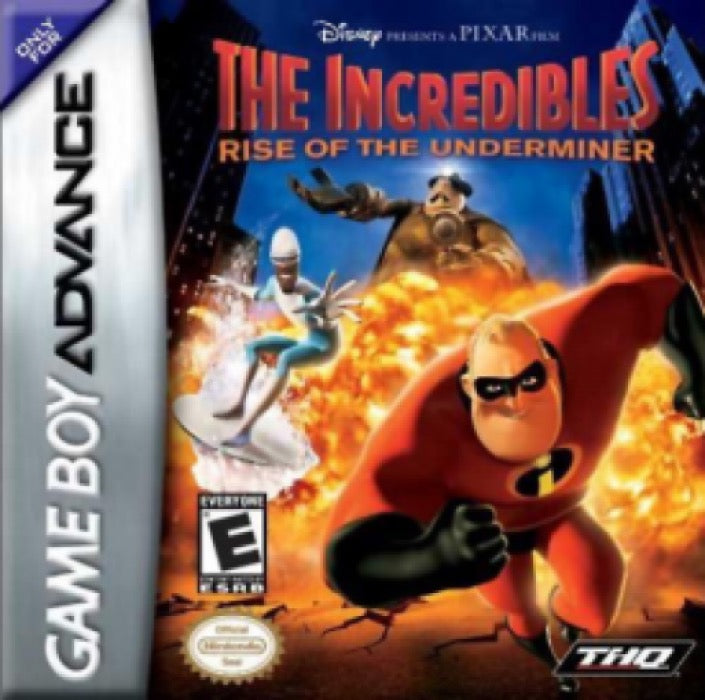 The Incredibles Rise of the Underminer Cover Art