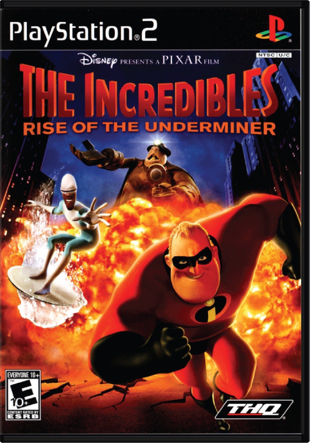 The Incredibles Rise of the Underminer Cover Art and Product Photo