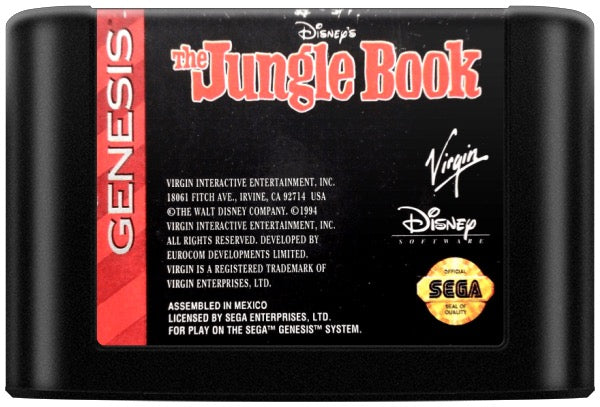 The Jungle Book Cartridge