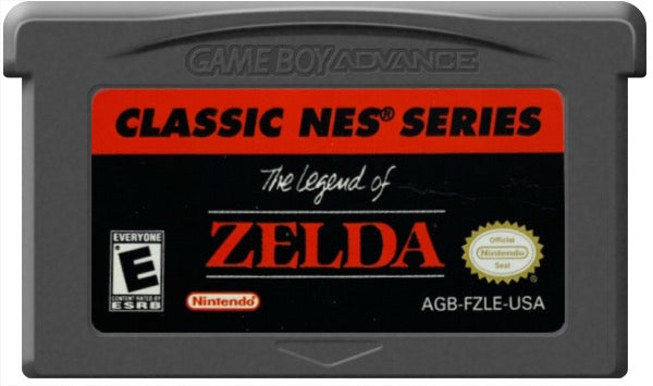 The Legend of Zelda Classic NES Series Cartridge