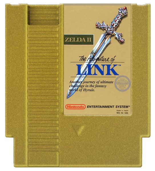 The Legend of Zelda II The Adventure of Link Cover Art and Product Photo