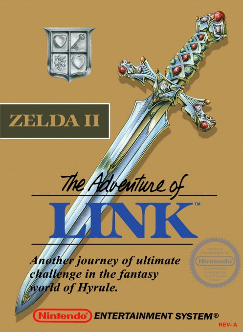 The Legend of Zelda II The Adventure of Link - Nintendo NES