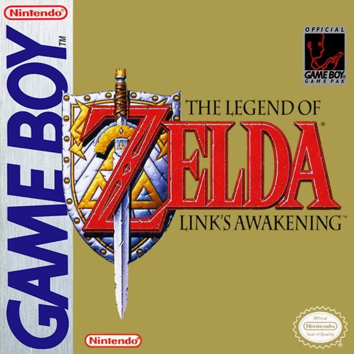 The Legend of Zelda Link's Awakening Cover Art