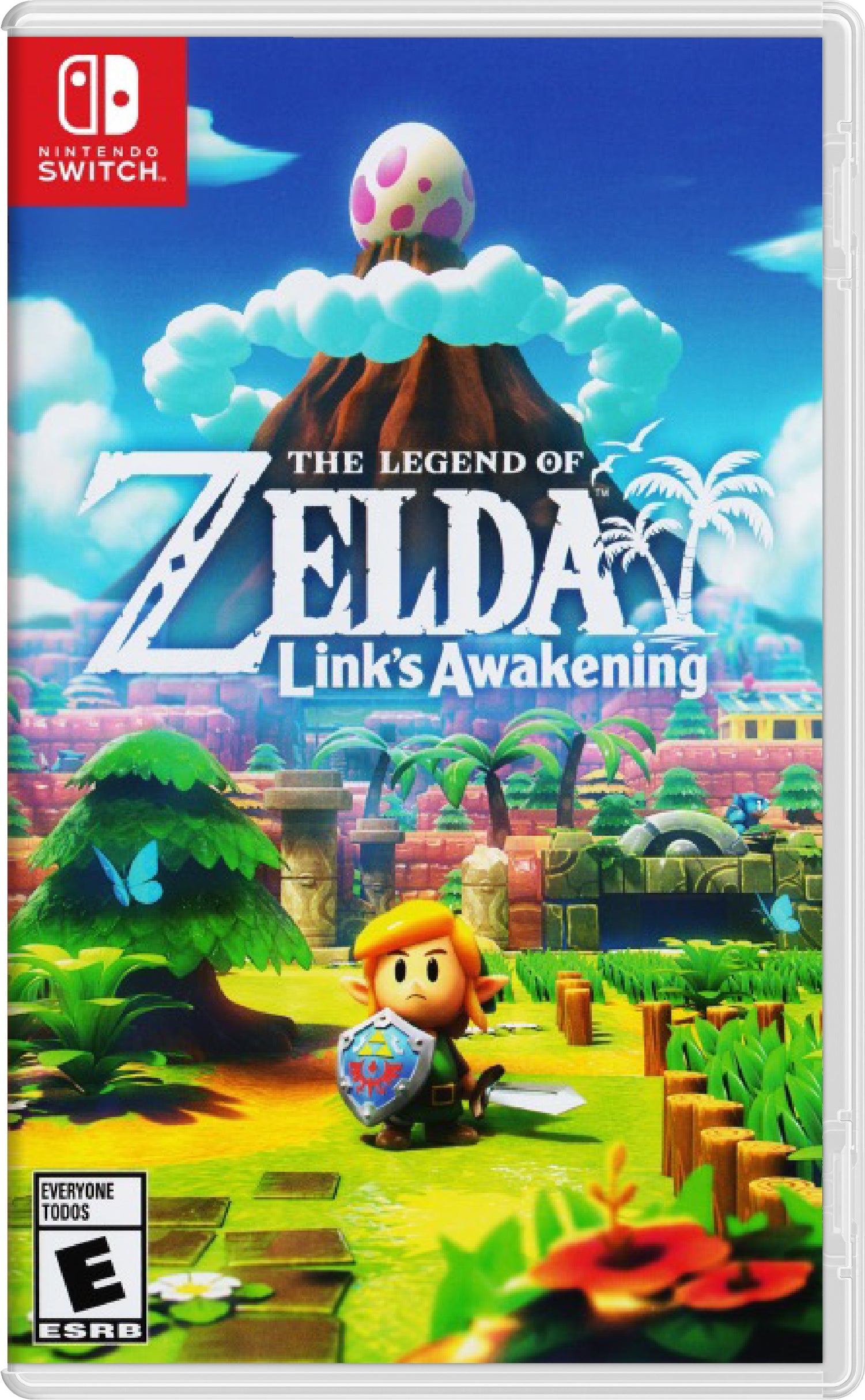 The Legend of Zelda Link's Awakening Cover Art