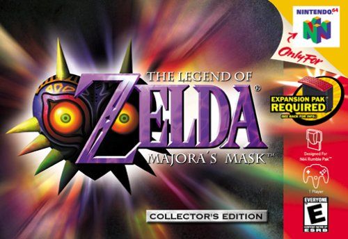 The Legend of Zelda Majora's Mask Collector's Edition (Holo) - Nintendo N64
