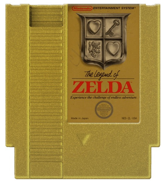 The Legend of Zelda Cover Art and Product Photo