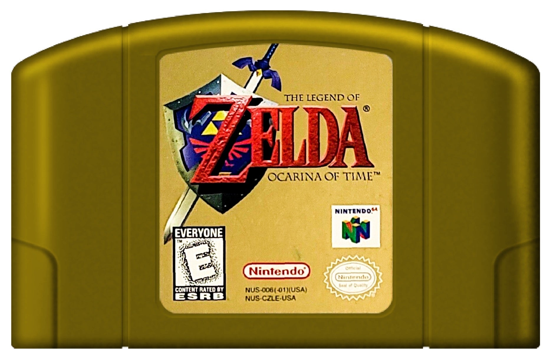 The Legend of Zelda Ocarina of Time Nintendo 64 (Gold Collectors Cartr –  The Game Island
