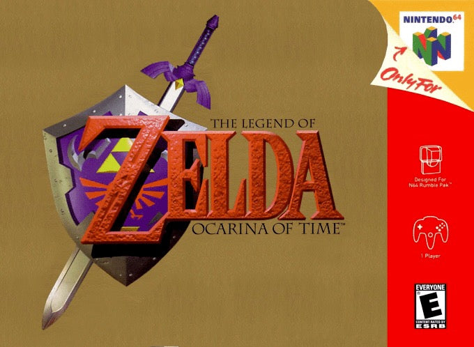The Legend of Zelda Ocarina of Time - Nintendo N64