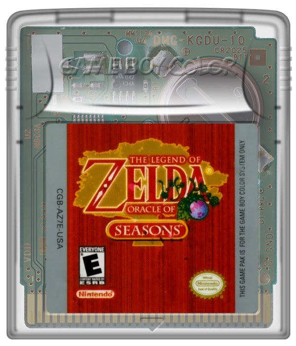 The Legend of Zelda Oracle of Seasons Cartridge