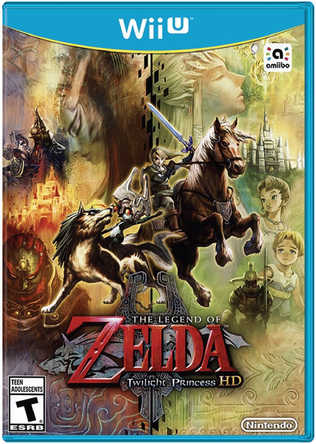 The Legend of Zelda Twilight Princess HD Cover Art and Product Photo
