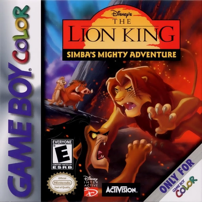 The Lion King Simbas Mighty Adventure Cover Art