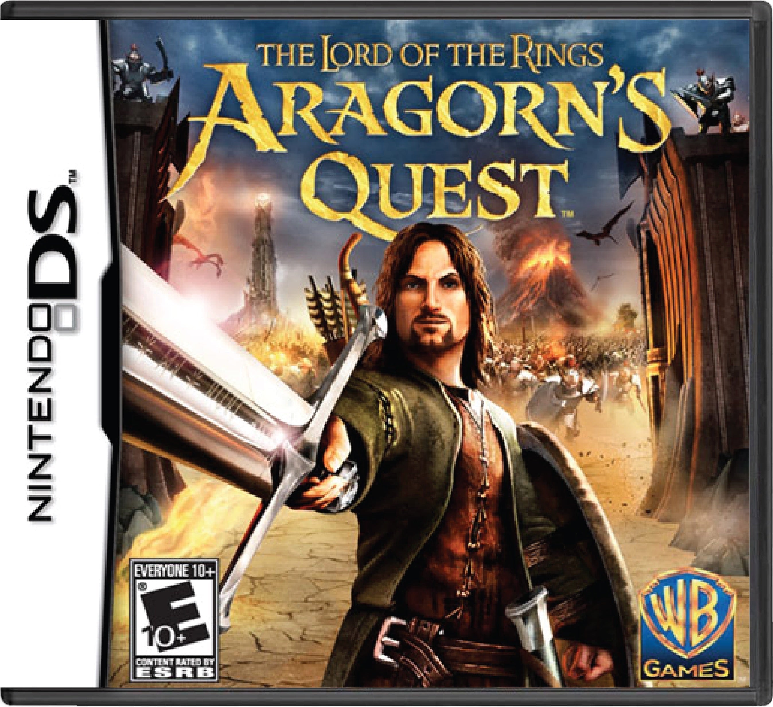 The Lord of the Rings Aragorn's Quest Cover Art