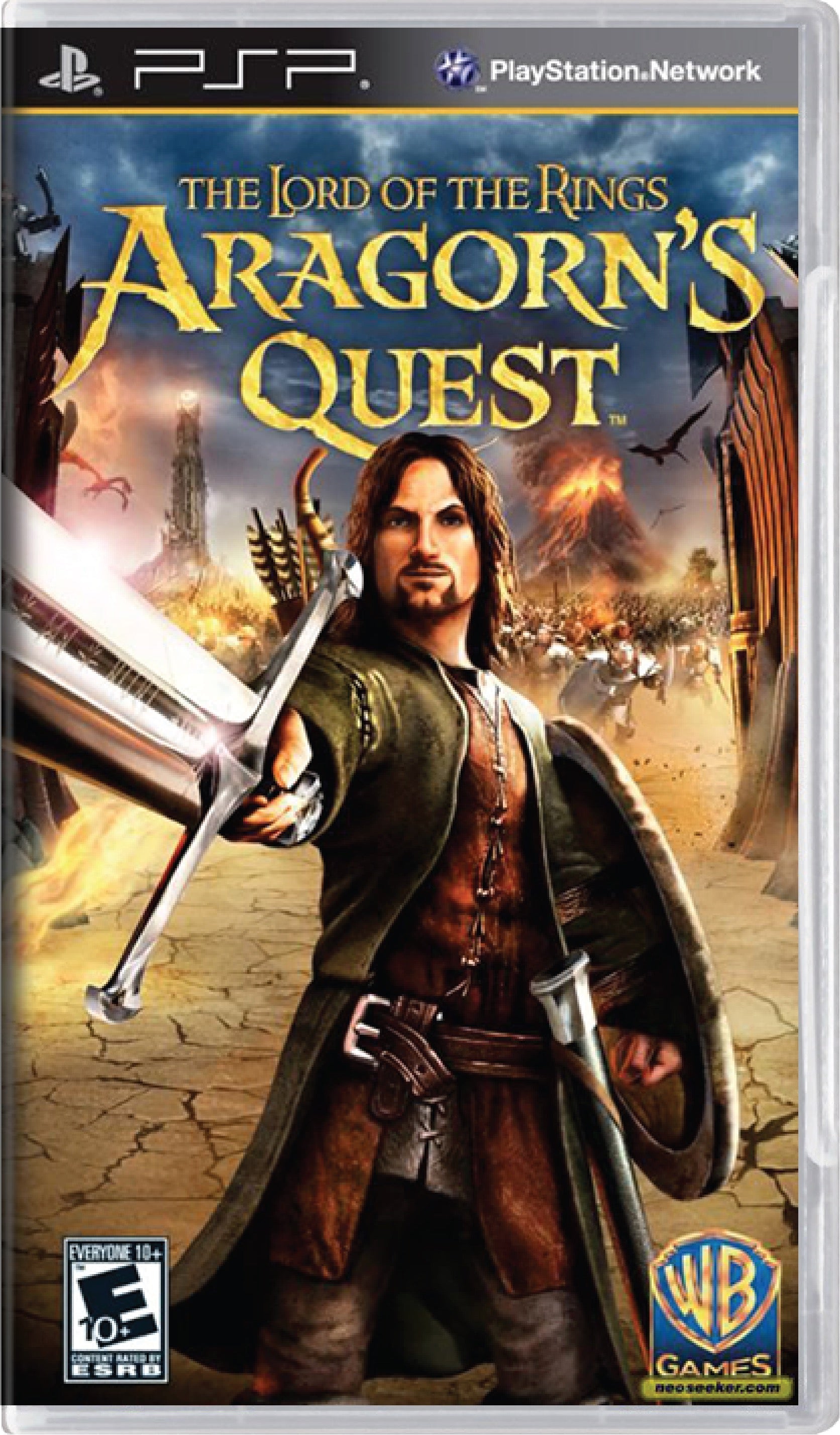 The Lord of the Rings Aragorn's Quest Cover Art