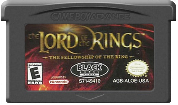 The Lord of the Rings Fellowship of the Ring Cartridge