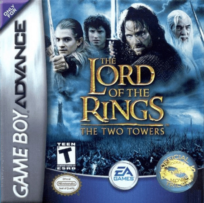 The Lord of the Rings Two Towers Cover Art