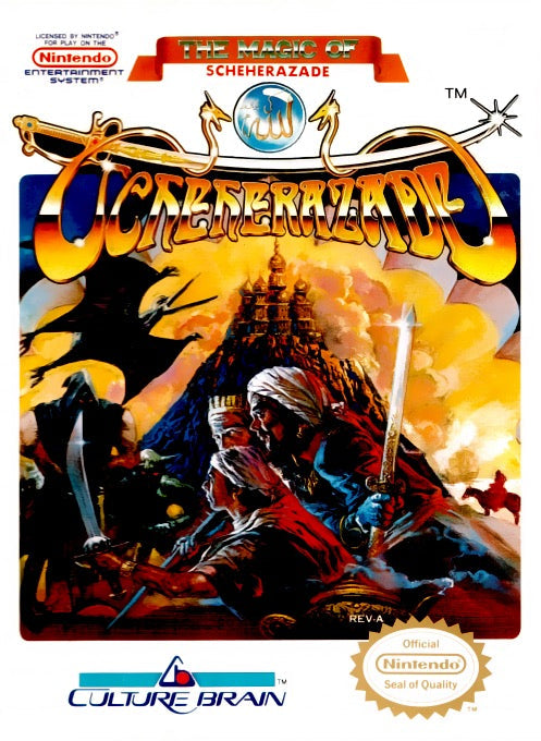 The Magic of Scheherazade - Nintendo NES
