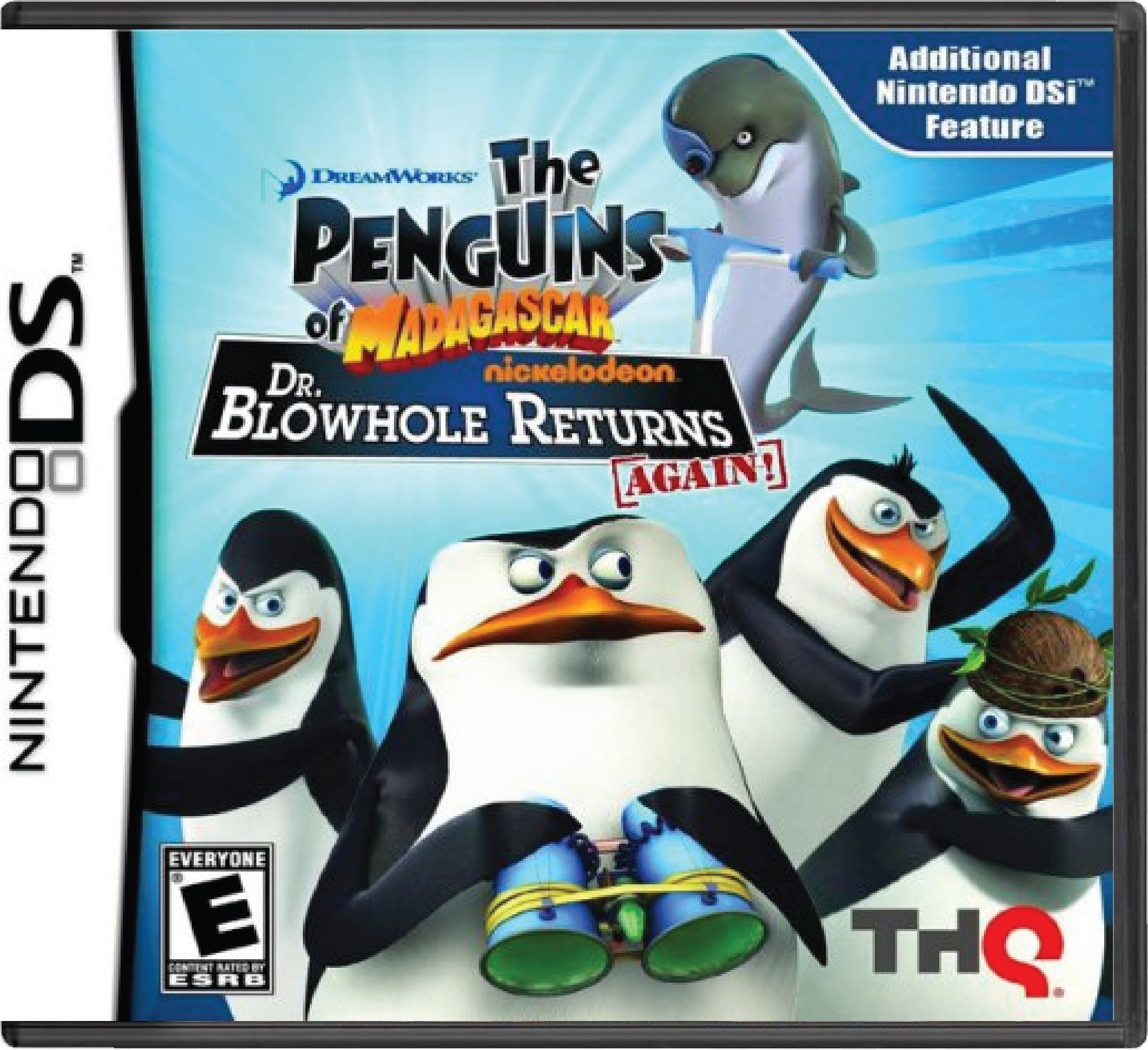 The Penguins of Madagascar Dr. Blowhole Returns Cover Art