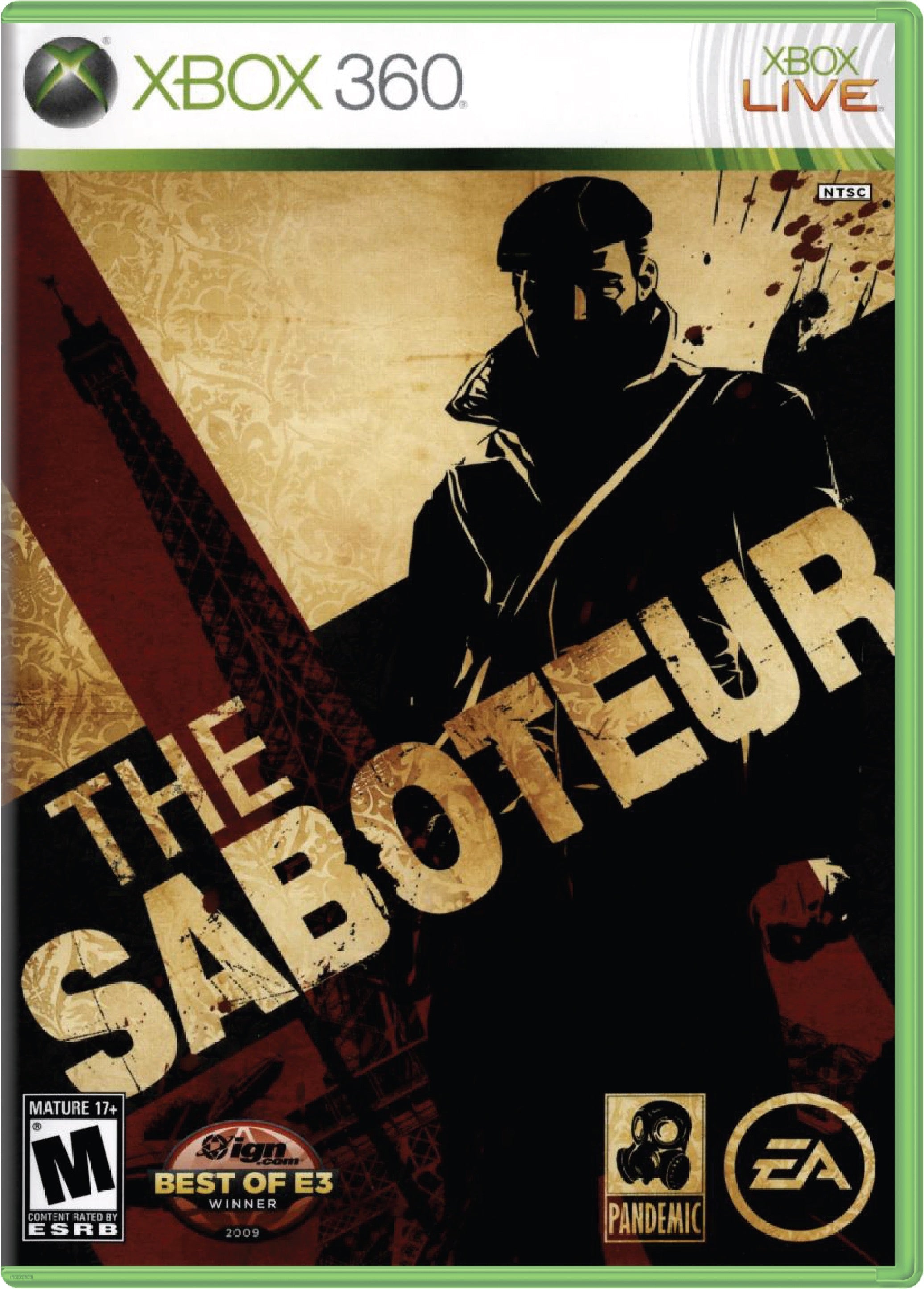 The Saboteur Cover Art
