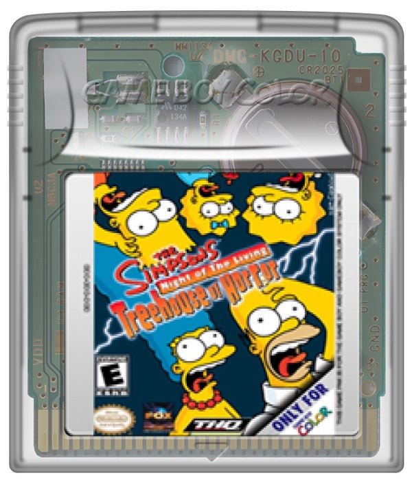 The Simpsons Night of the Living Treehouse of Horror Cartridge