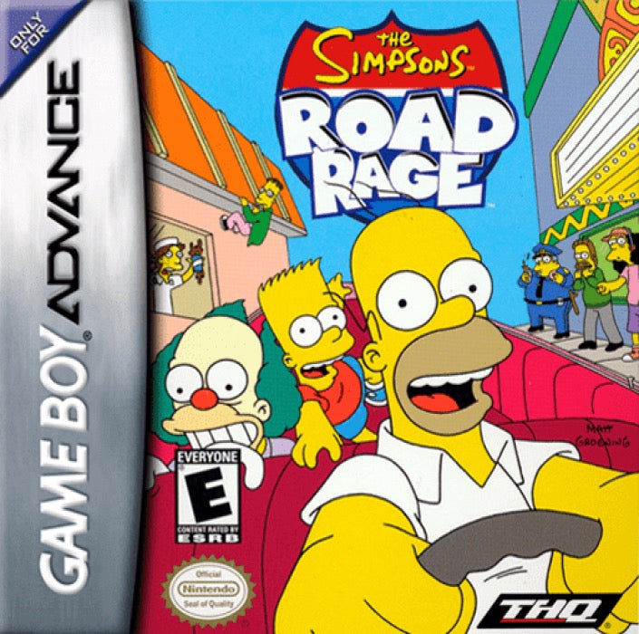 The Simpsons Road Rage Cover Art