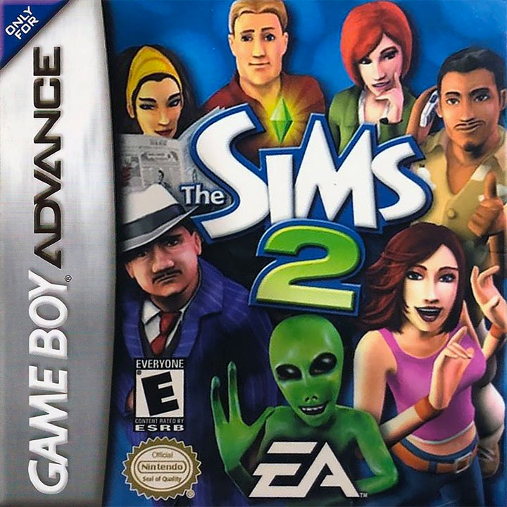 The Sims 2 Cover Art