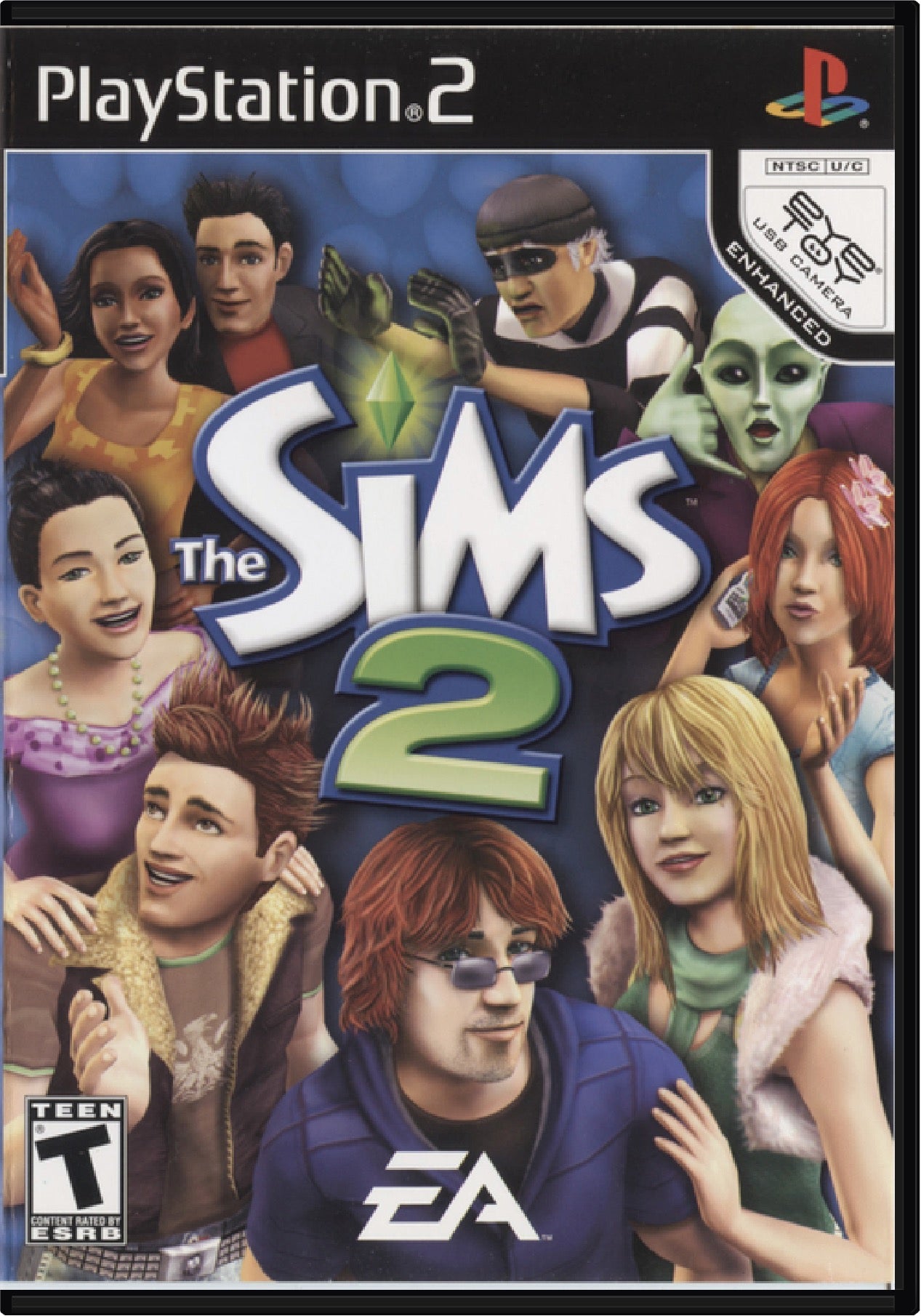 The Sims 2 Cover Art and Product Photo