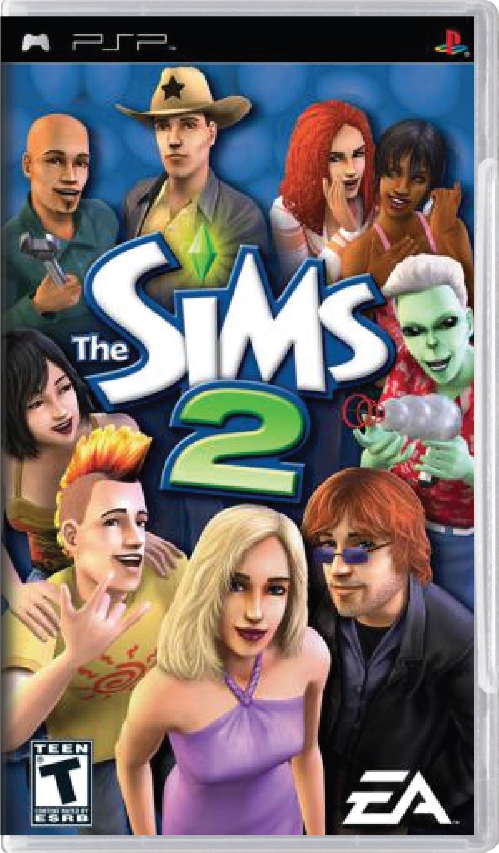 The Sims 2 Cover Art