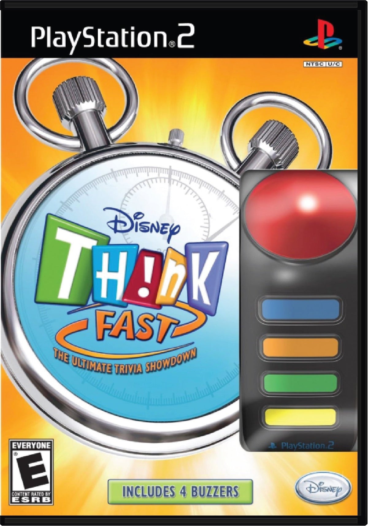 Think Fast for Sony PlayStation 2 (PS2) | TVGC