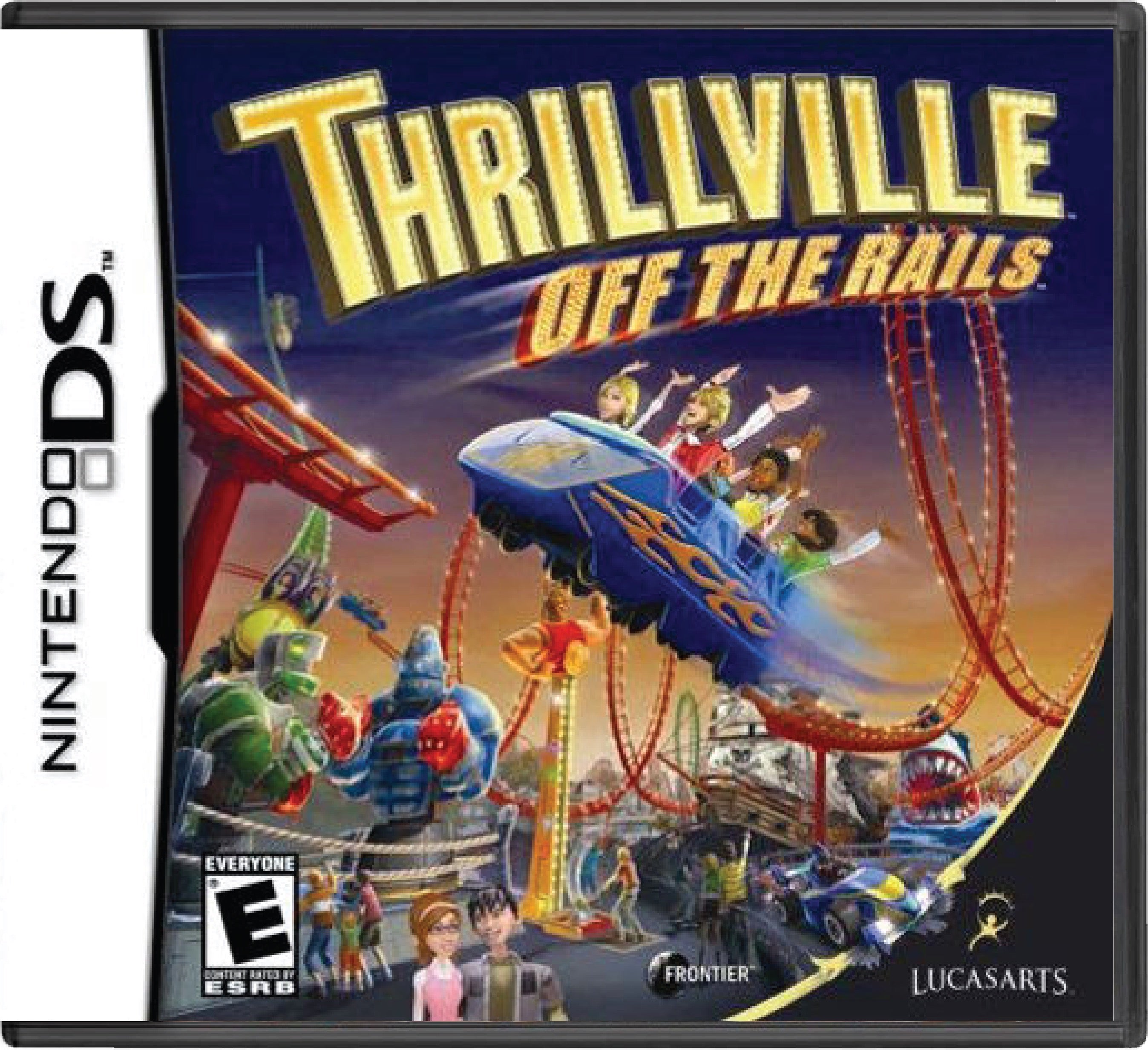 Thrillville Off The Rails Cover Art