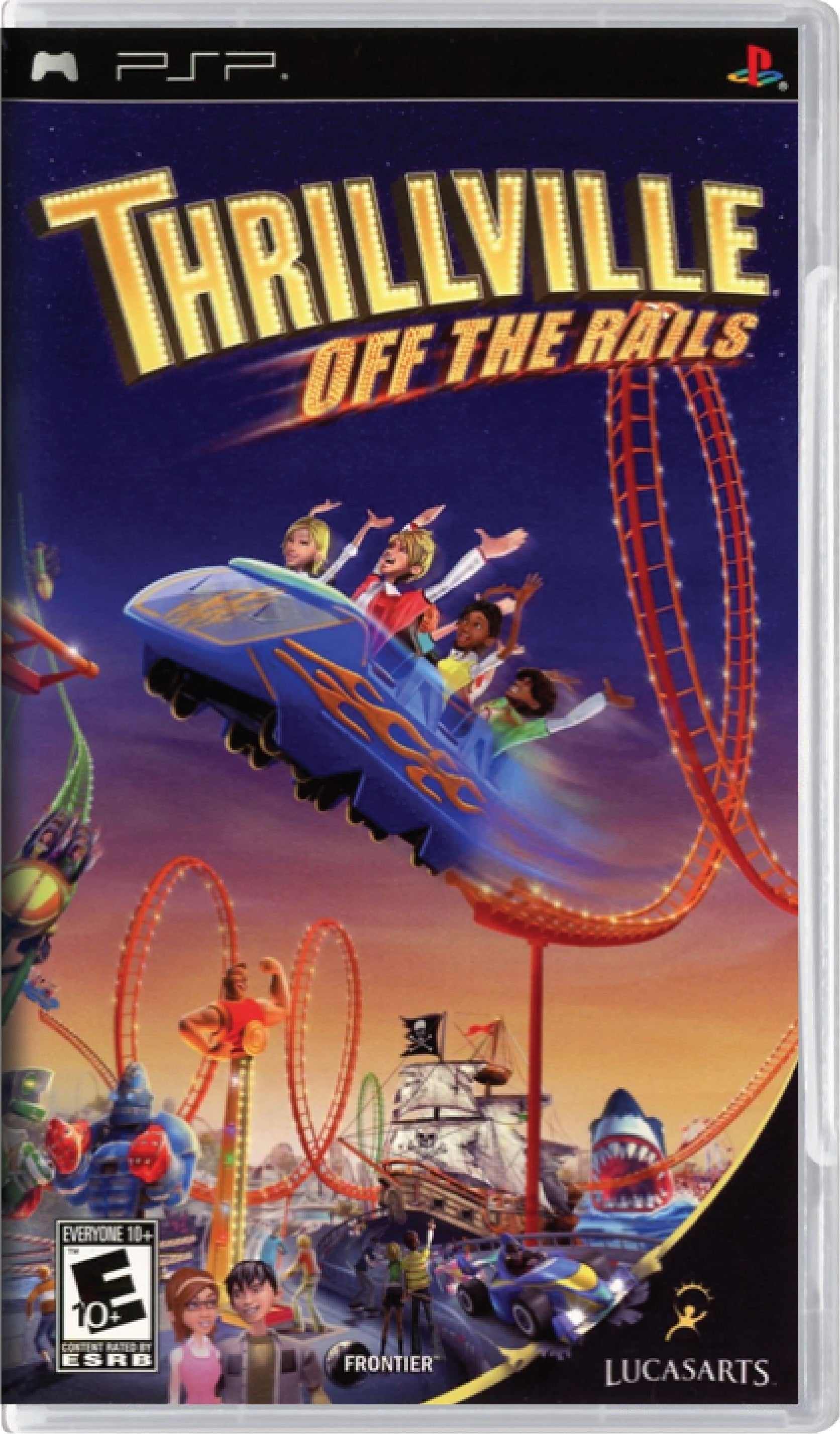 Thrillville Off The Rails Cover Art