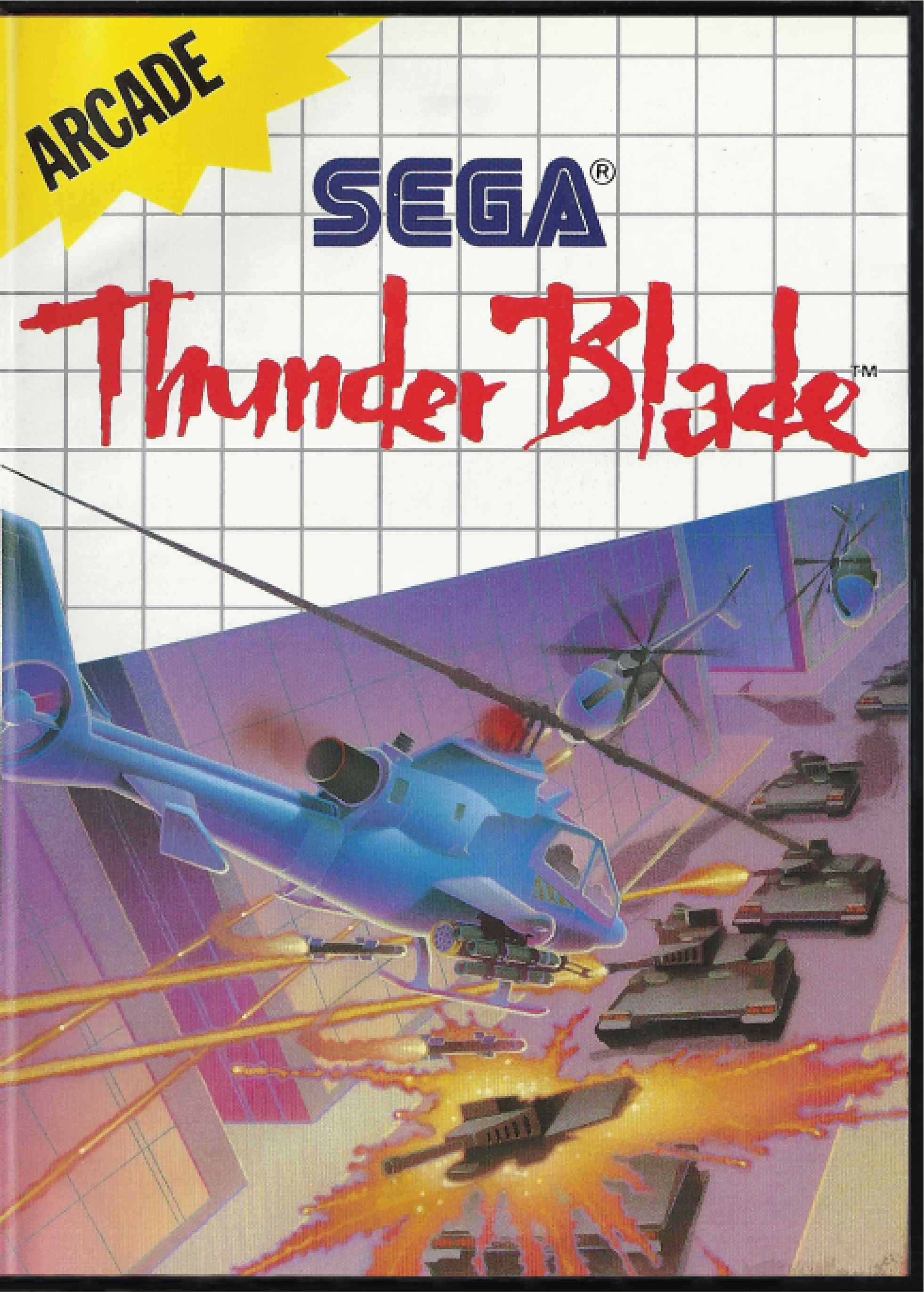 Thunder Blade Cover Art