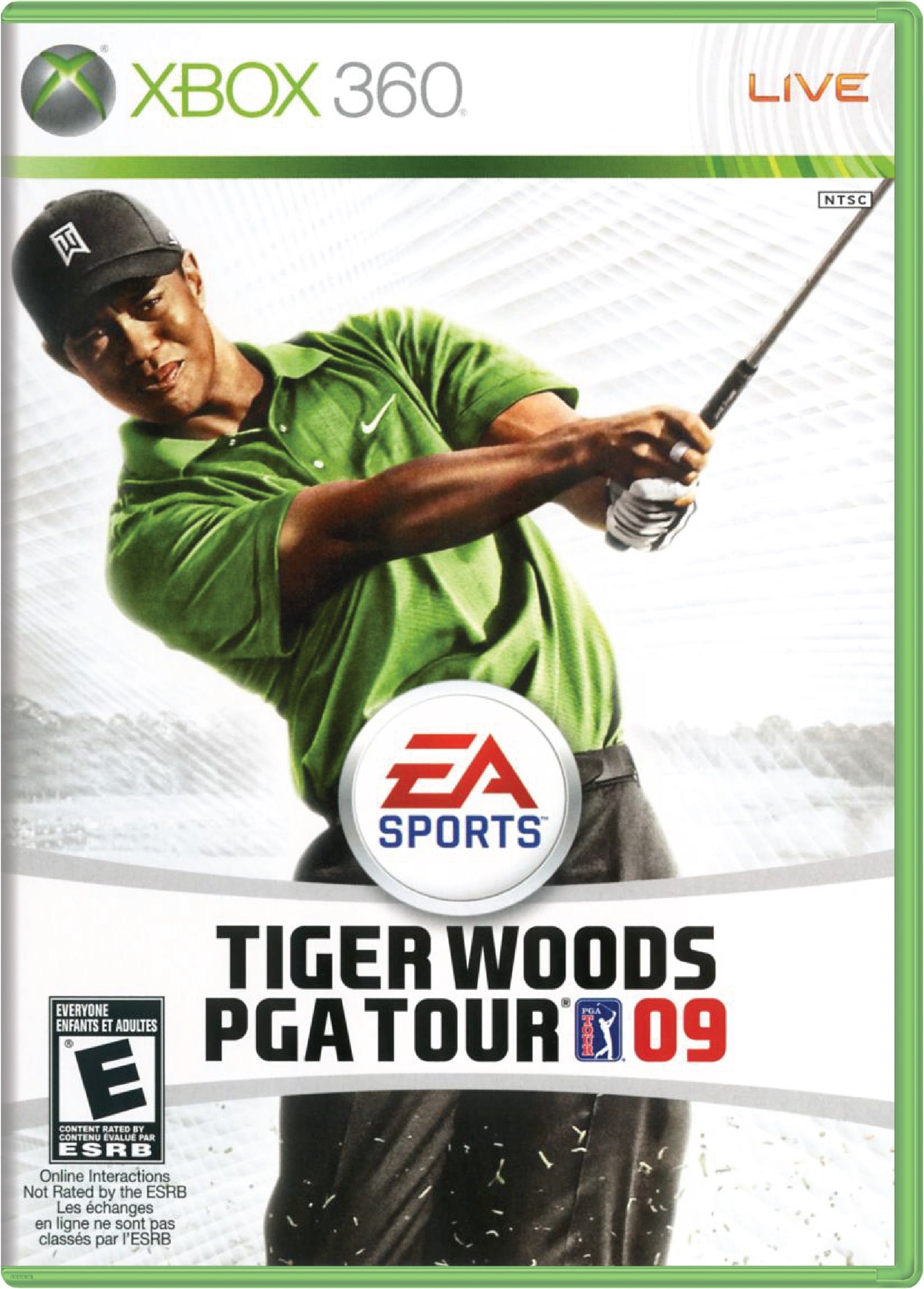 Tiger Woods PGA Tour 09 for Microsoft Xbox 360 TVGC