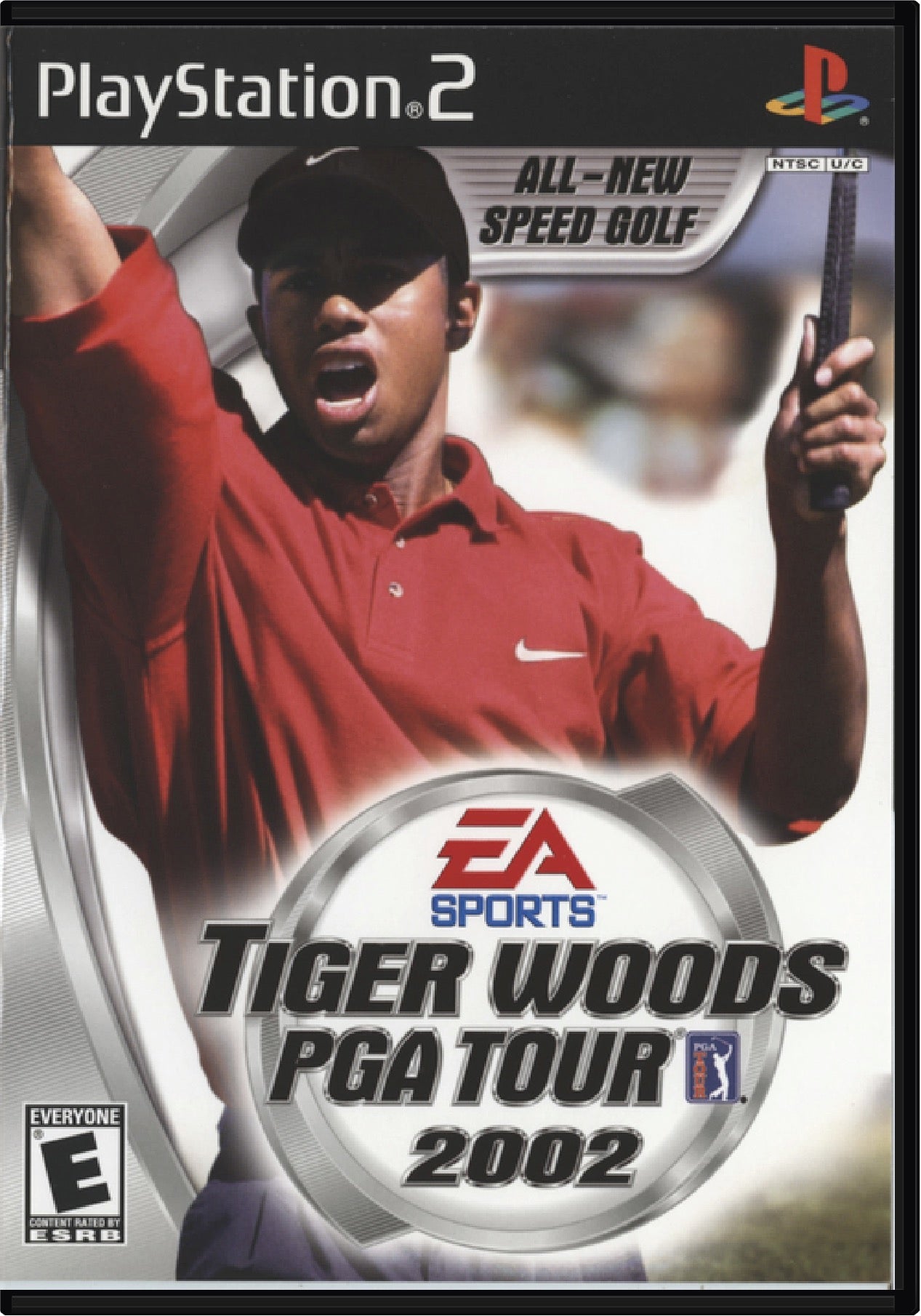 Tiger Woods PGA Tour 2002 Cover Art and Product Photo