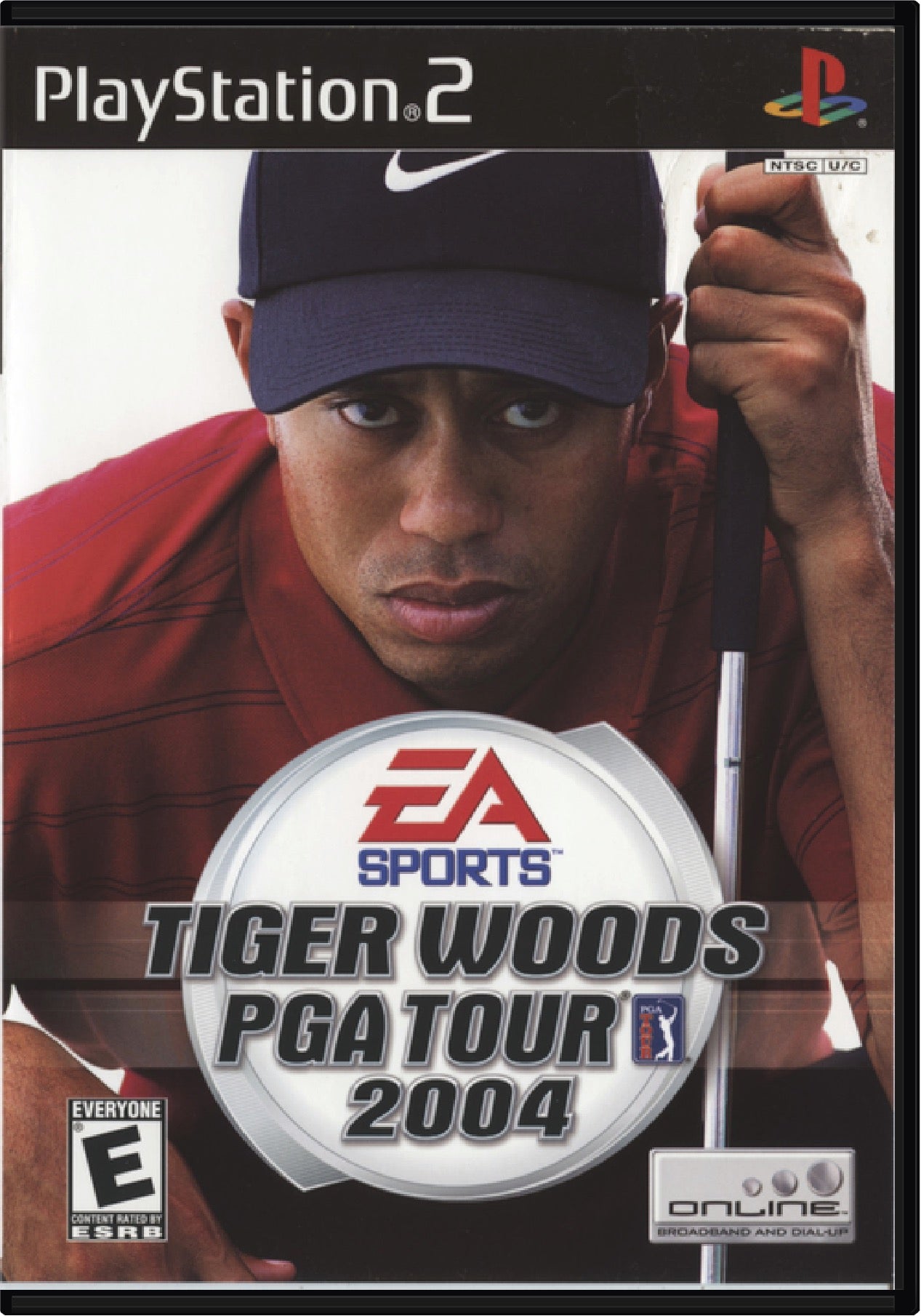 Tiger Woods PGA Tour 2004 Cover Art and Product Photo