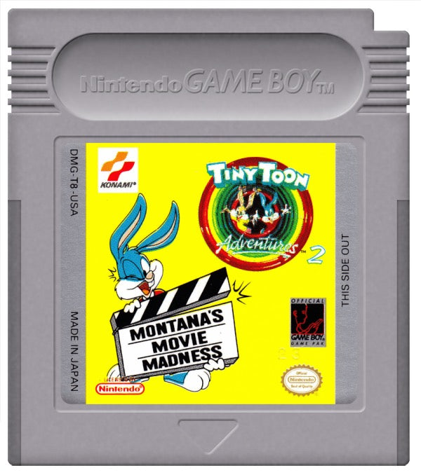 Tiny Toon Adventures 2 Montana's Movie Madness Cartridge