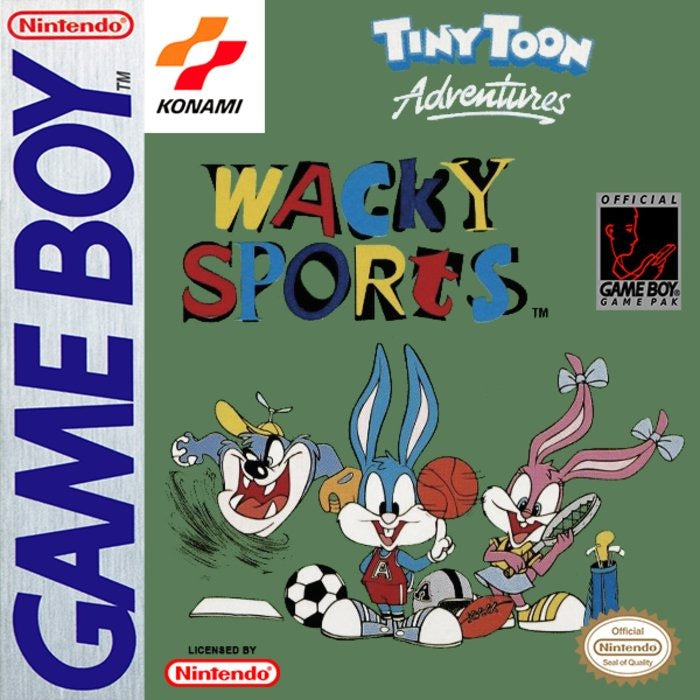 Tiny Toon Adventures Wacky Sports Cover Art