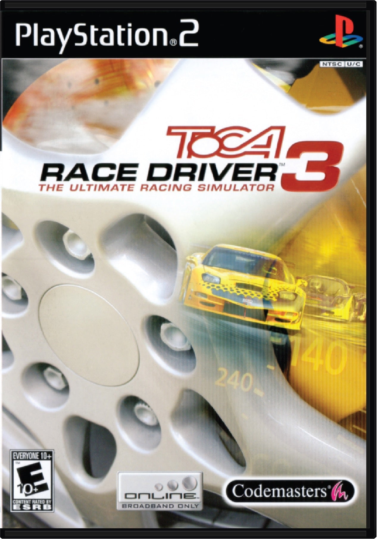 TOCA Race Driver 3 Cover Art and Product Photo