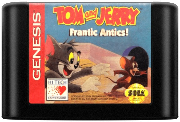 Tom and Jerry Frantic Antics Cartridge