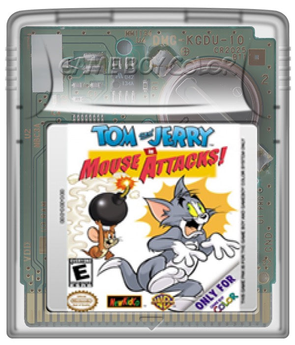 Tom and Jerry Mouse Attacks Cartridge