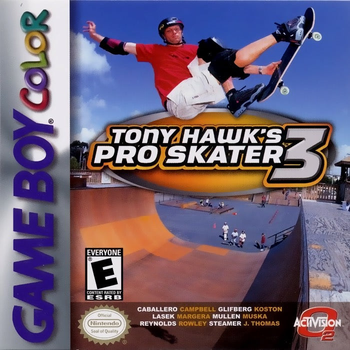 Tony Hawk 3 Cover Art