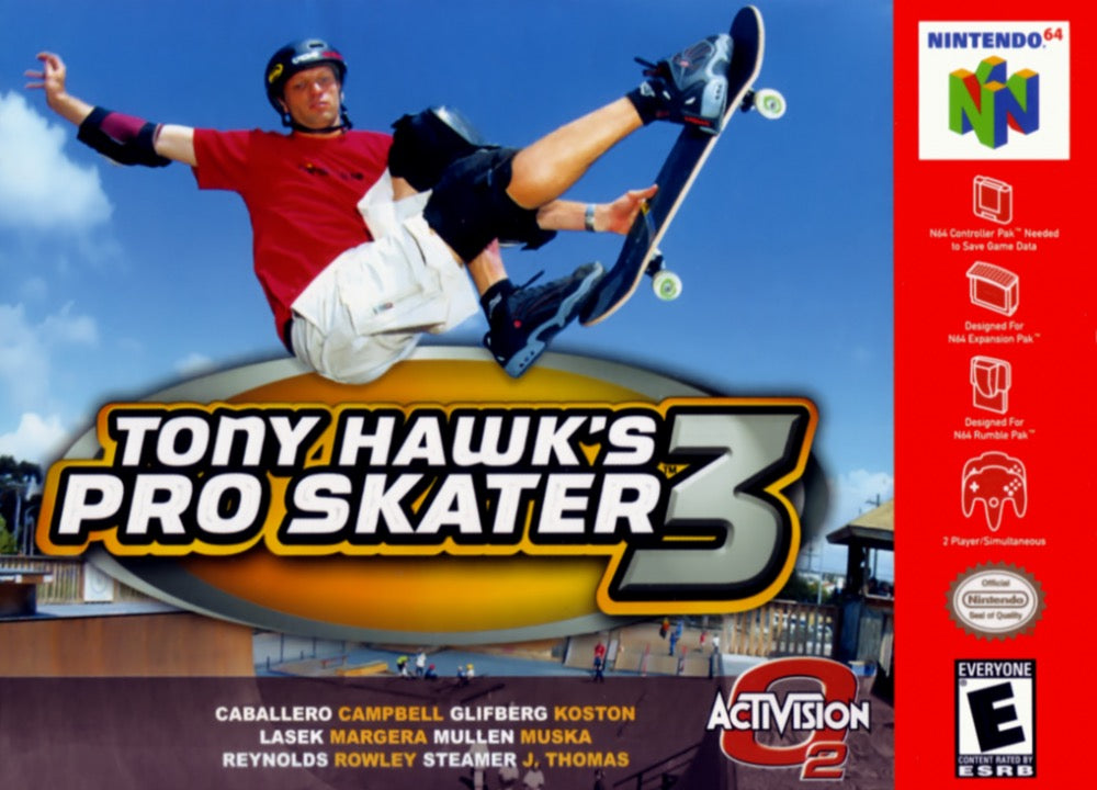 Tony Hawk Pro Skater 3 - Nintendo N64
