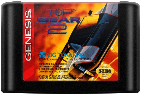 Top Gear 2 Cartridge