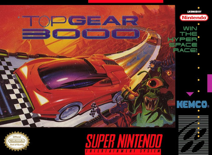 Top Gear 3000 Cover Art