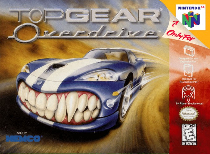Top Gear Overdrive - Nintendo N64