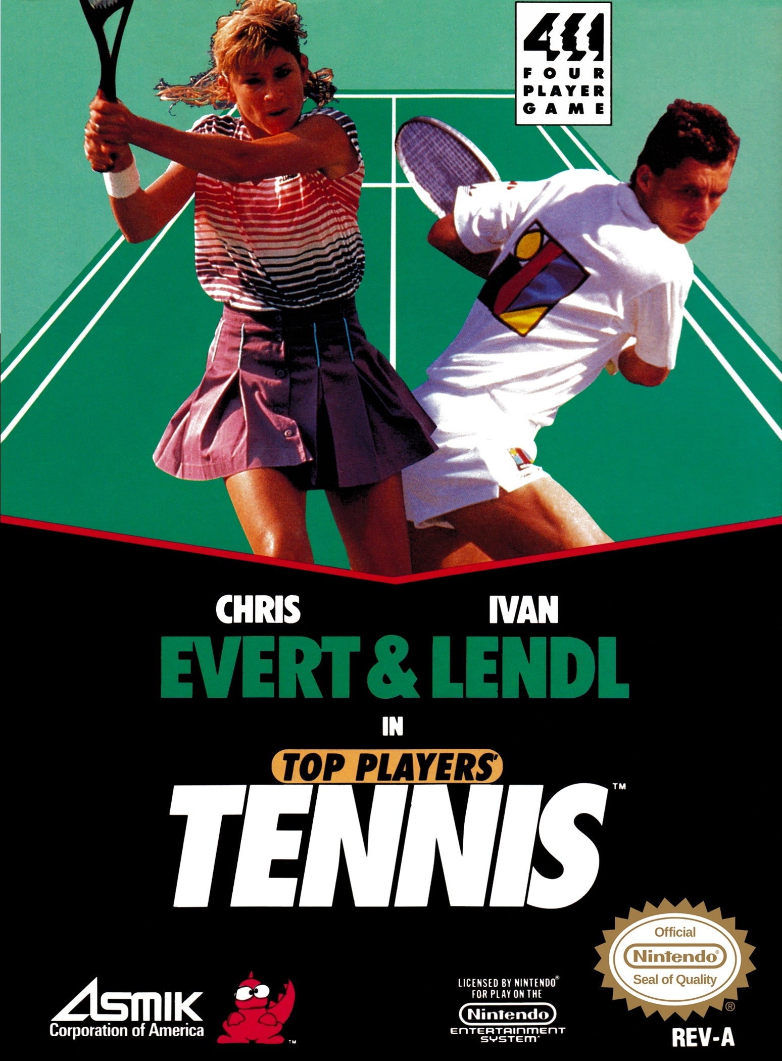 Top Players Tennis Cover Art and Product Photo