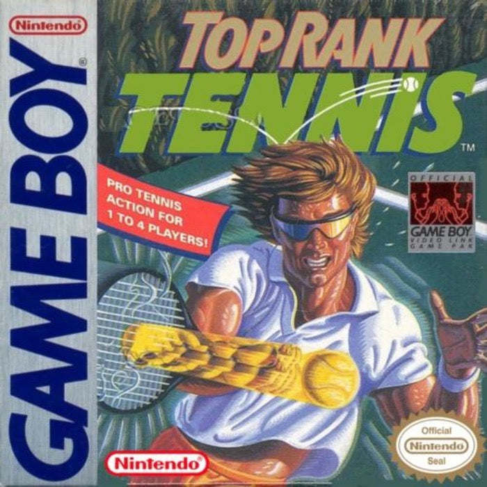 Top Rank Tennis Cover Art