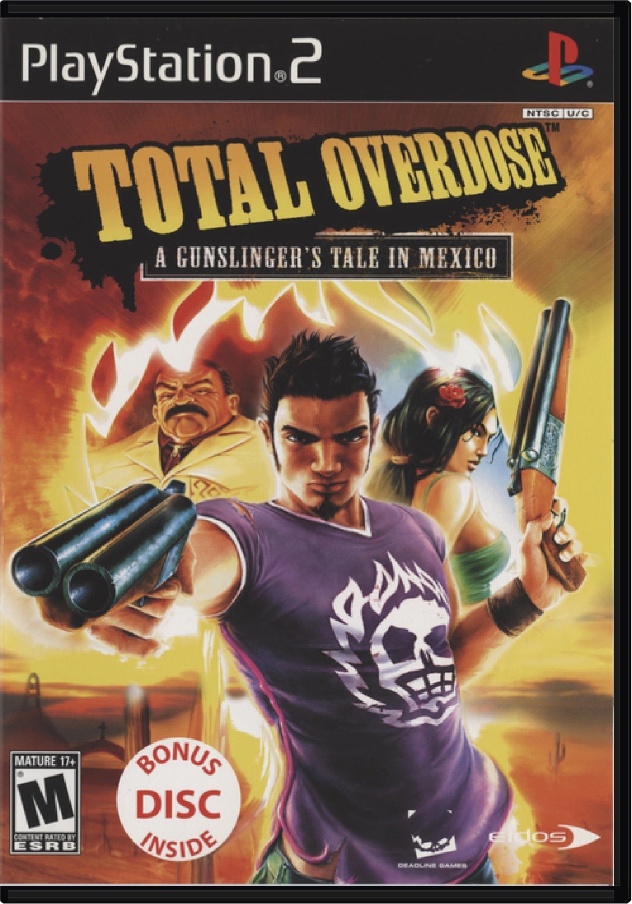 Total Overdose A Gunslinger's Tale in Mexico Cover Art and Product Photo