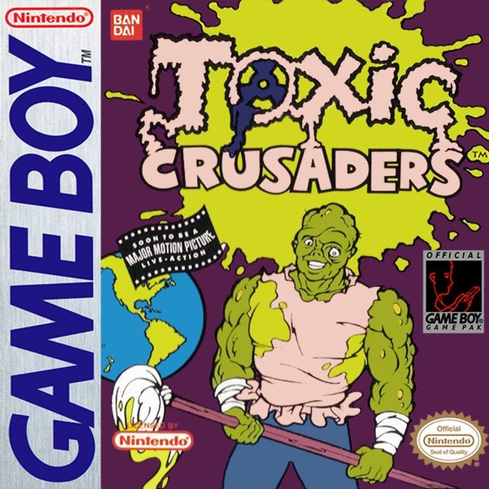 Toxic Crusaders Cover Art