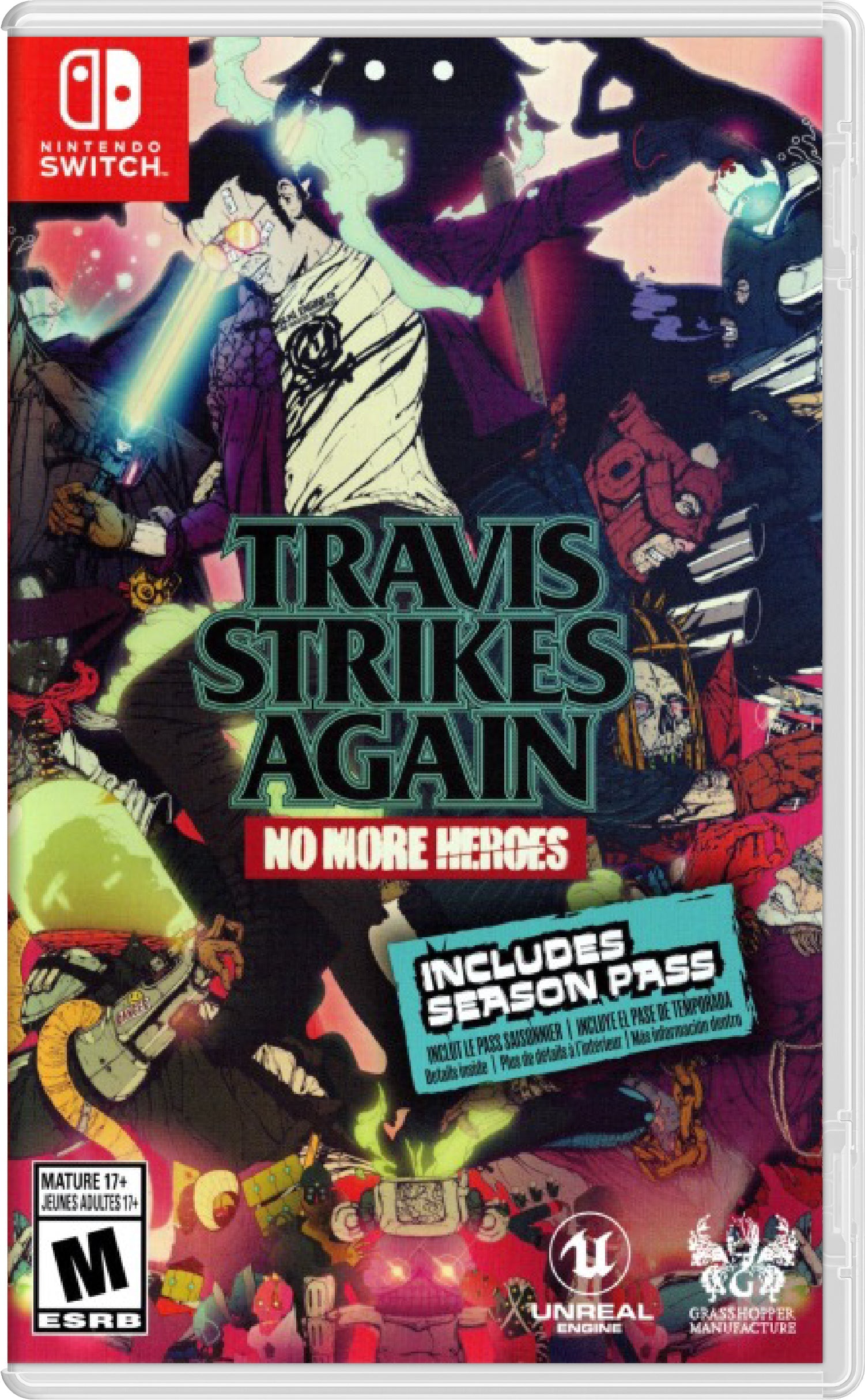 Travis Strikes Again No More Heroes Cover Art