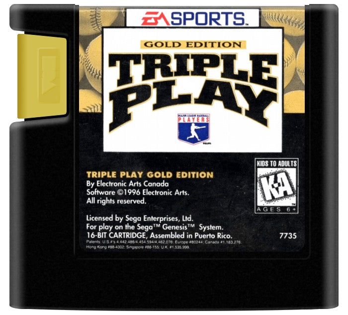 Triple Play Gold Cartridge